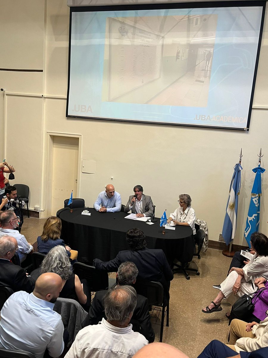 cejasmeliare's tweet image. Gracias @UBARectorado por invitar a @PPNArg a celebrar los 40 años del Programa #UBAXXII en momentos tan difíciles para seguir llevando a adelante el progrma. Hoy mas que nunca hay que revalorizar, apoyar y difundir la educación en contextos de encierro gracias a nuestra querida…