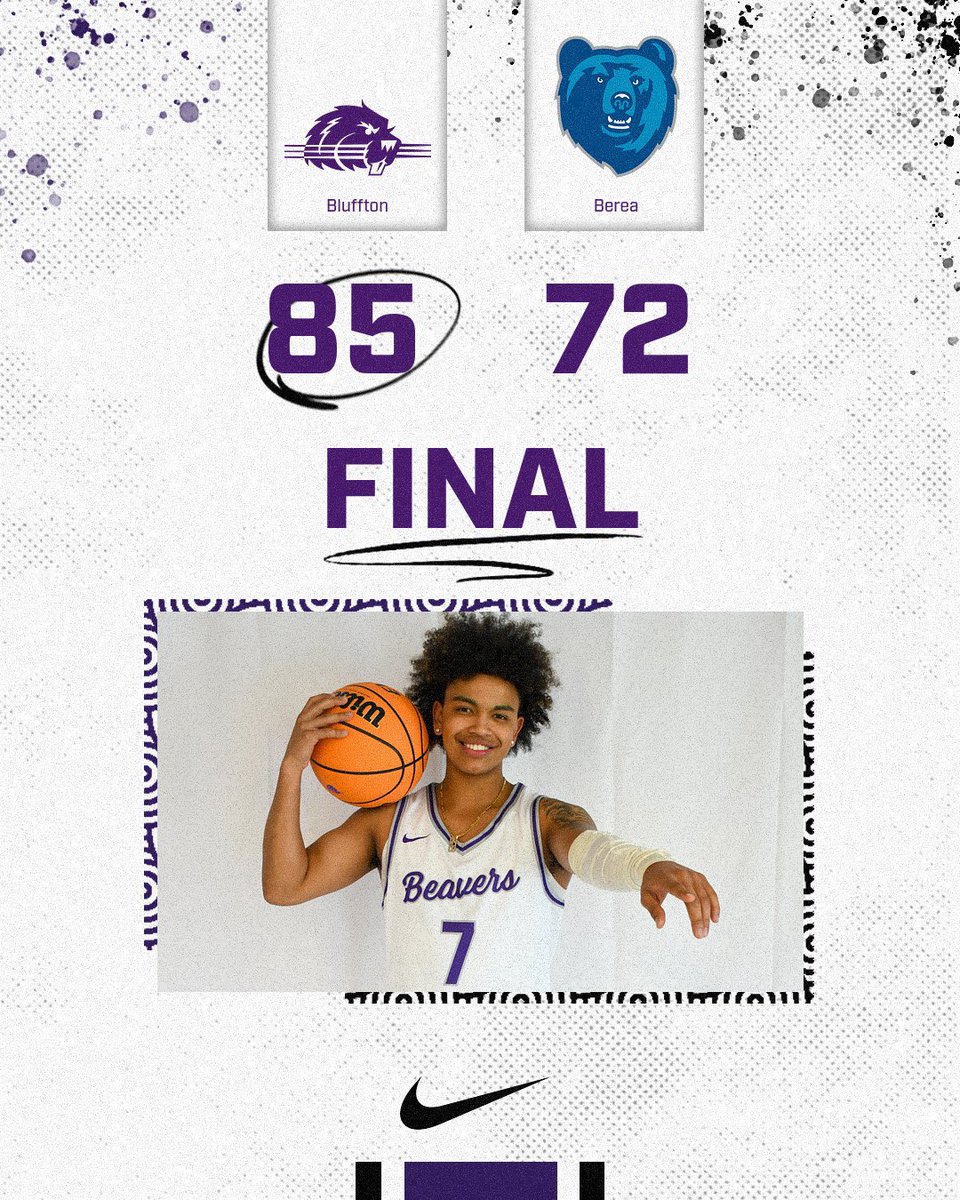 BlufftonUMbk's tweet image. Beavers Win on the road alongside 2 Double Doubles‼️

Moving on to Break in good spirits 🎄

#STAC 🪵