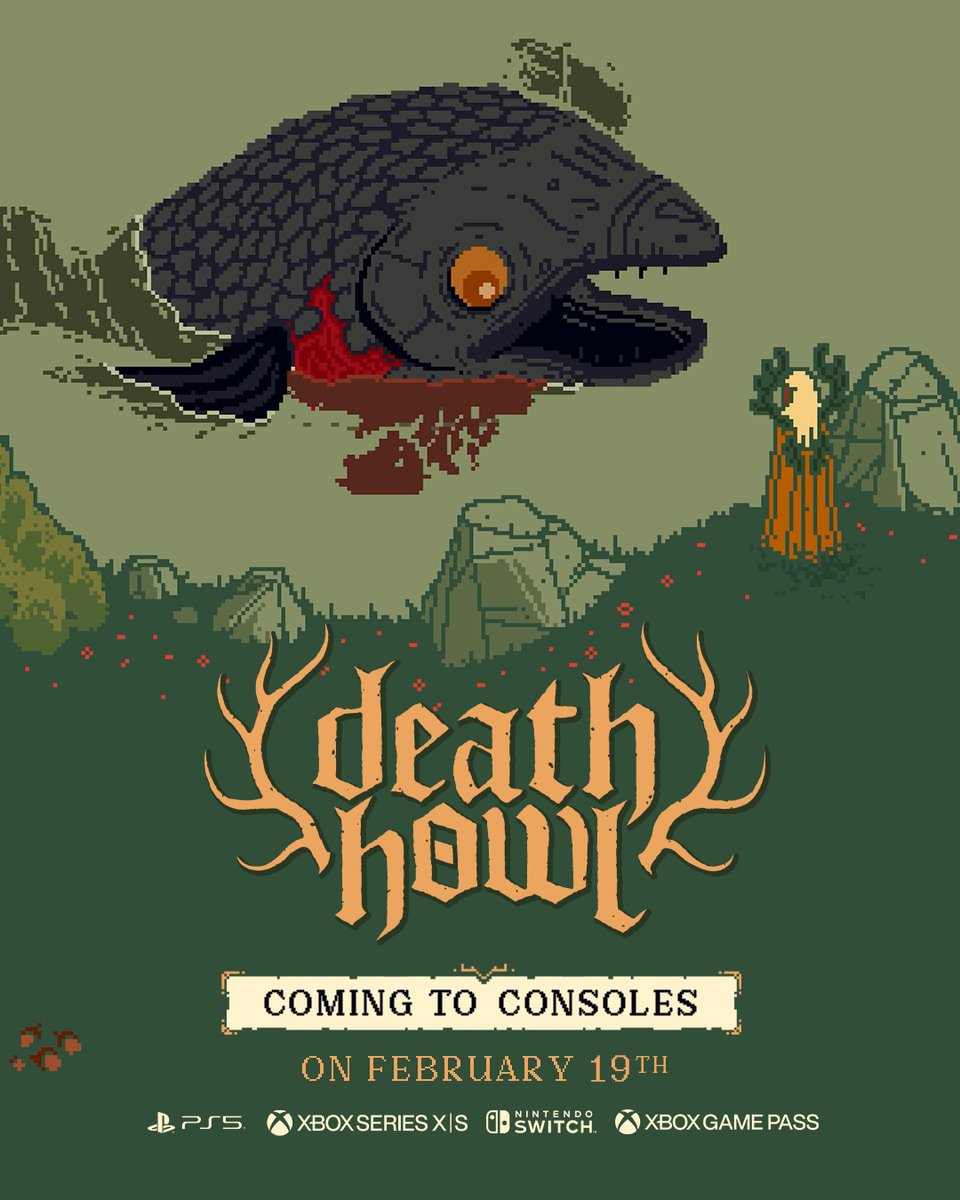 The spirit world opens its gates.
Death Howl arrives on Xbox Series X|S, PlayStation, and Nintendo Switch on February 19.

Follow Ro beyond the veil🦌