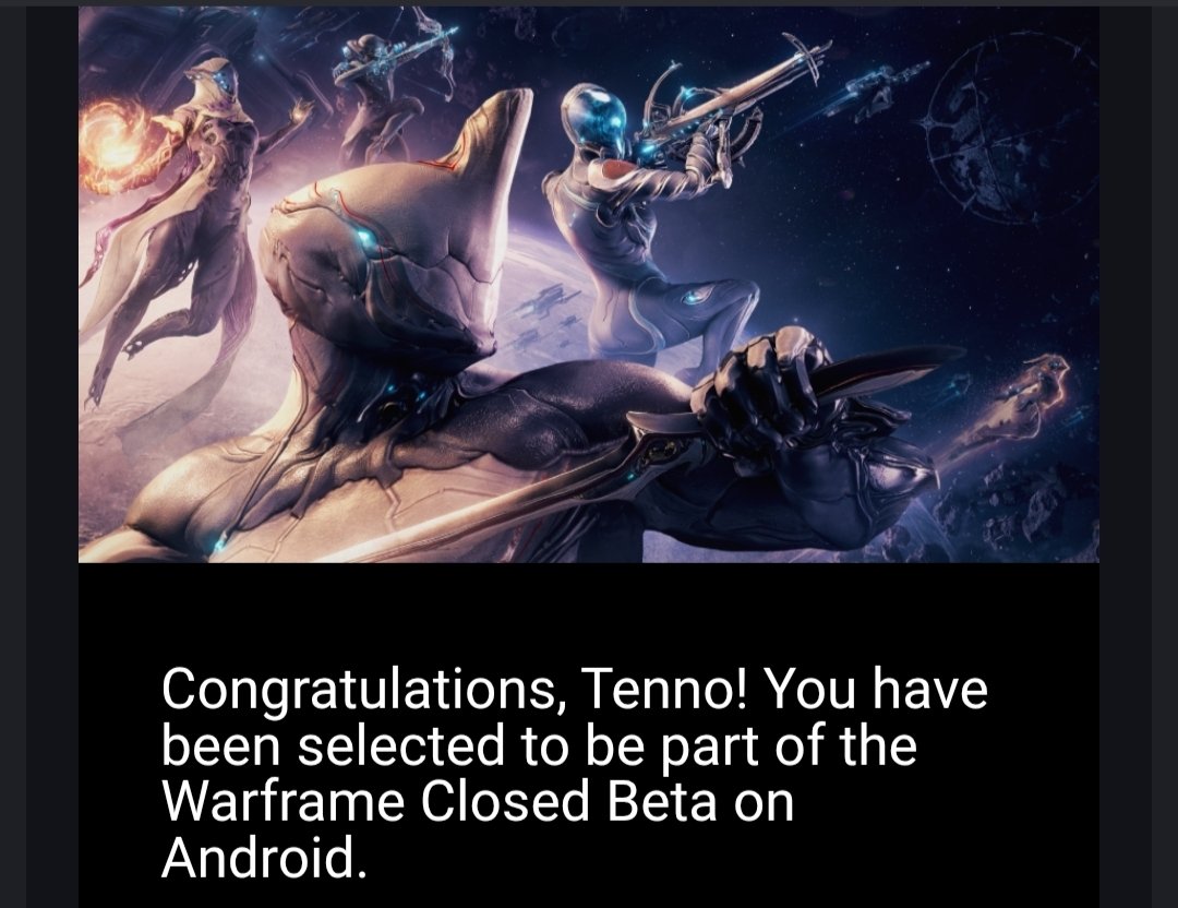 SleepyMaru__'s tweet photo. Thankyou @PlayWarframe, I am looking forward to it : ) https://t.co/nVbhvjSfVa