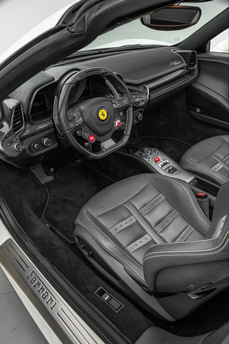 FerrariofSA's tweet photo. This gorgeous #Ferrari458Spider in Bianco Avus is available now! #FerrariofSanAntonio #Ferrari #Ferrari458 Inquire today! 210-477-3800 https://t.co/6xH8aVGUwY
