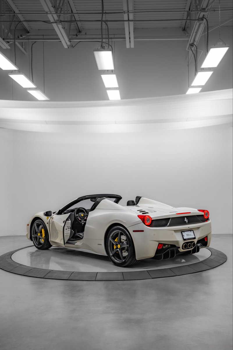 FerrariofSA's tweet photo. This gorgeous #Ferrari458Spider in Bianco Avus is available now! #FerrariofSanAntonio #Ferrari #Ferrari458 Inquire today! 210-477-3800 https://t.co/6xH8aVGUwY