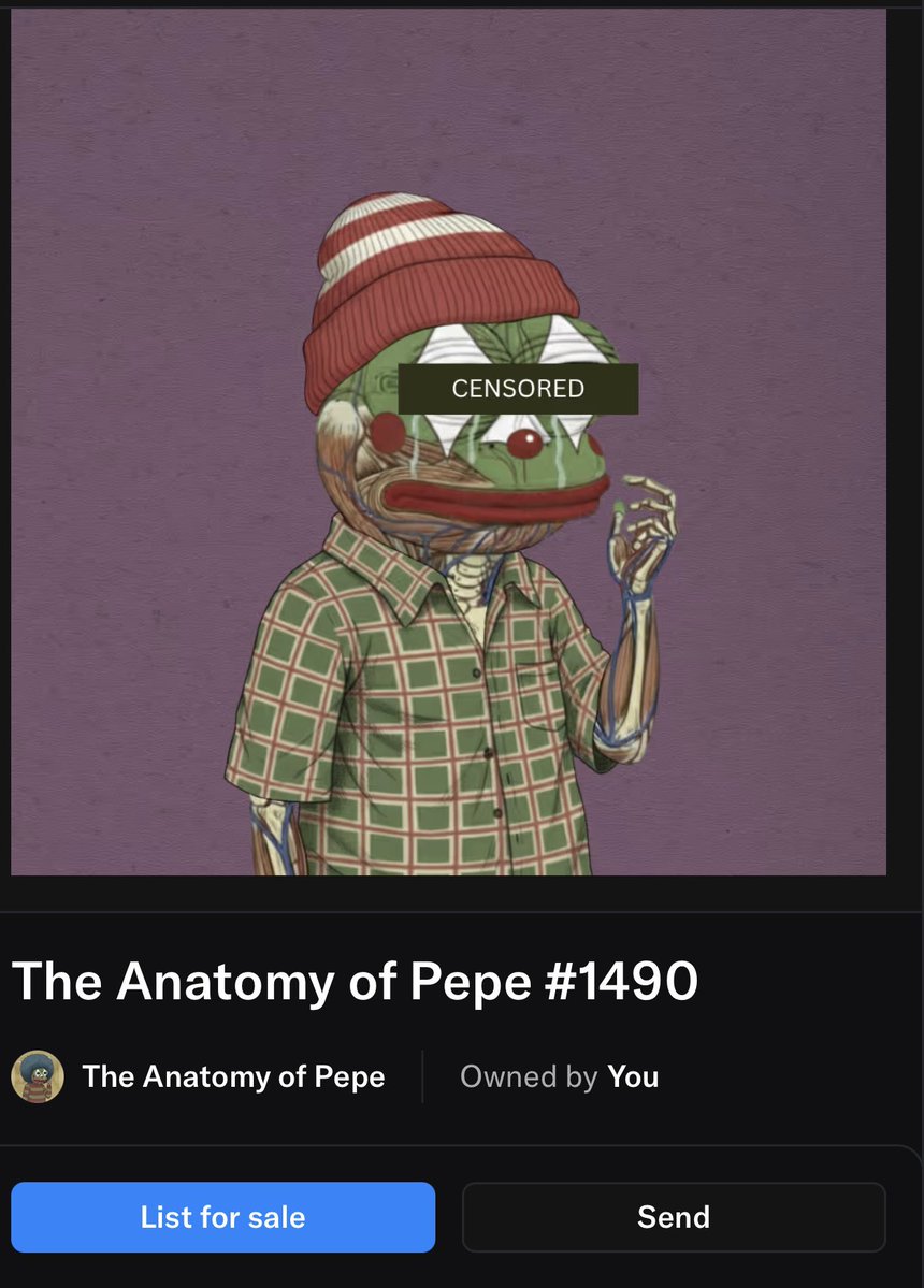 CSNCrypto's tweet image. I have an addiction🔮🕺🕺

@anatomyofpepe