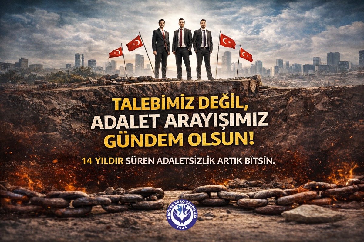 Tüm kariyer mesleklerin 375 sayılı KHK’ya eklenmemesi için hiç bir #nedenyok