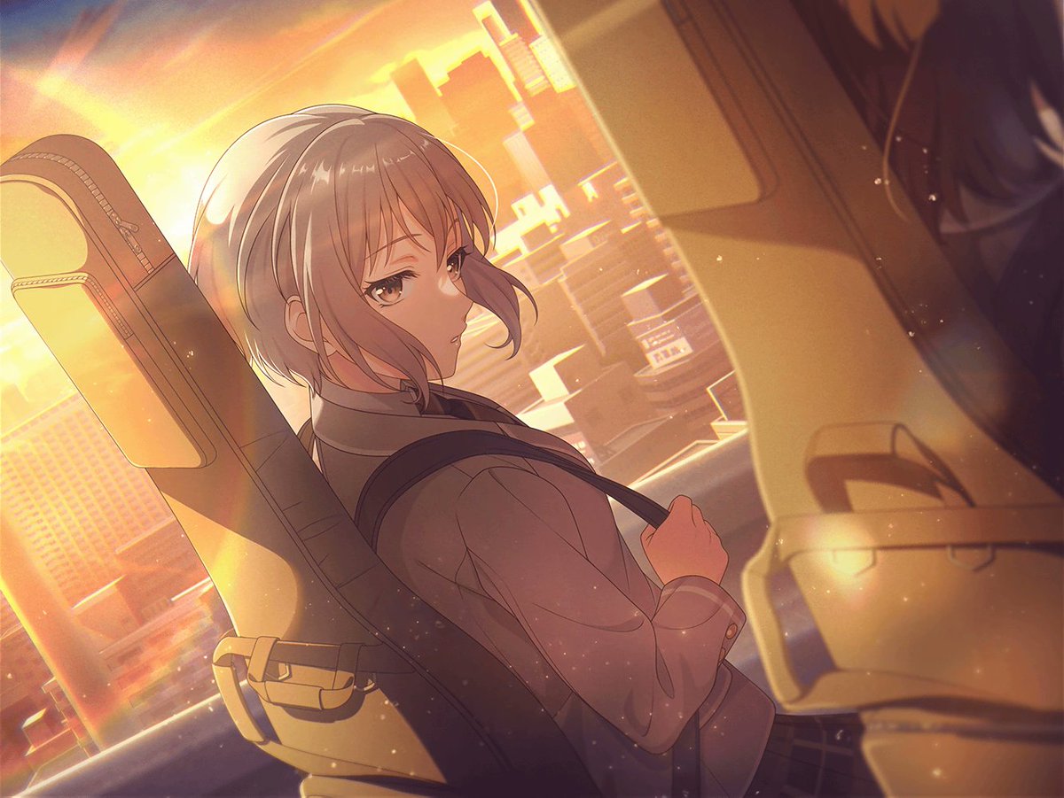 5☆ - Lit by the Sunset 青葉モカ