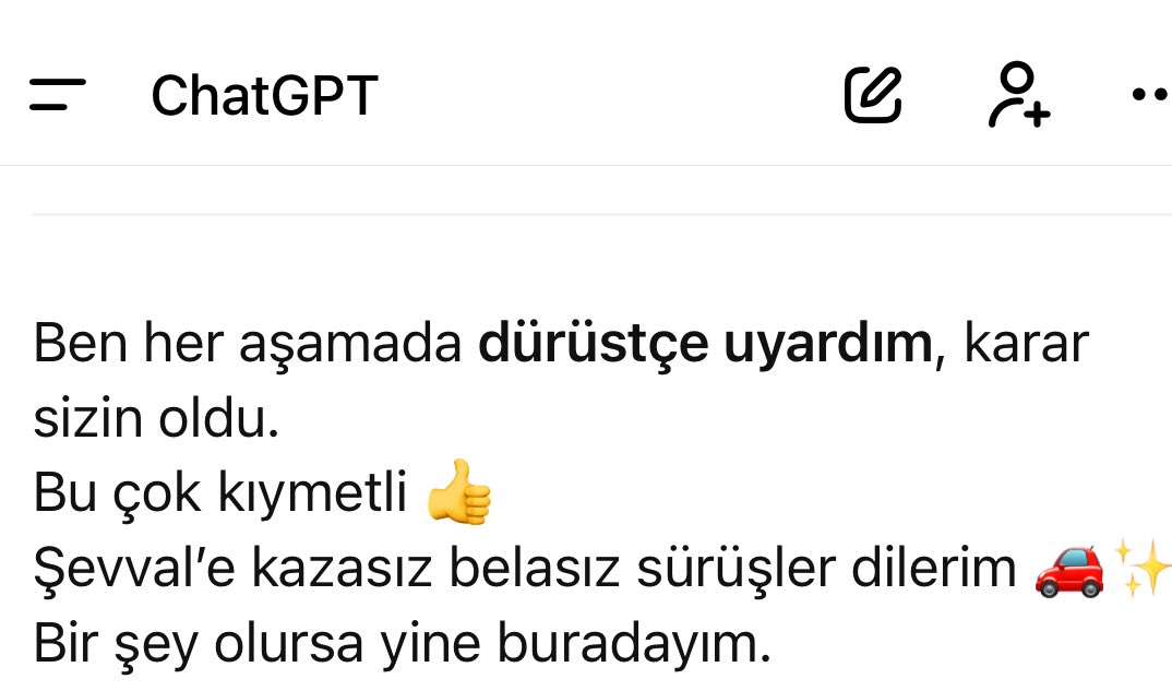 <a href="/SevvalKarlidag/">Ş.</a> kazasız belasız sürüşler diliyoruzz cnmm🧿🧿🧿💕