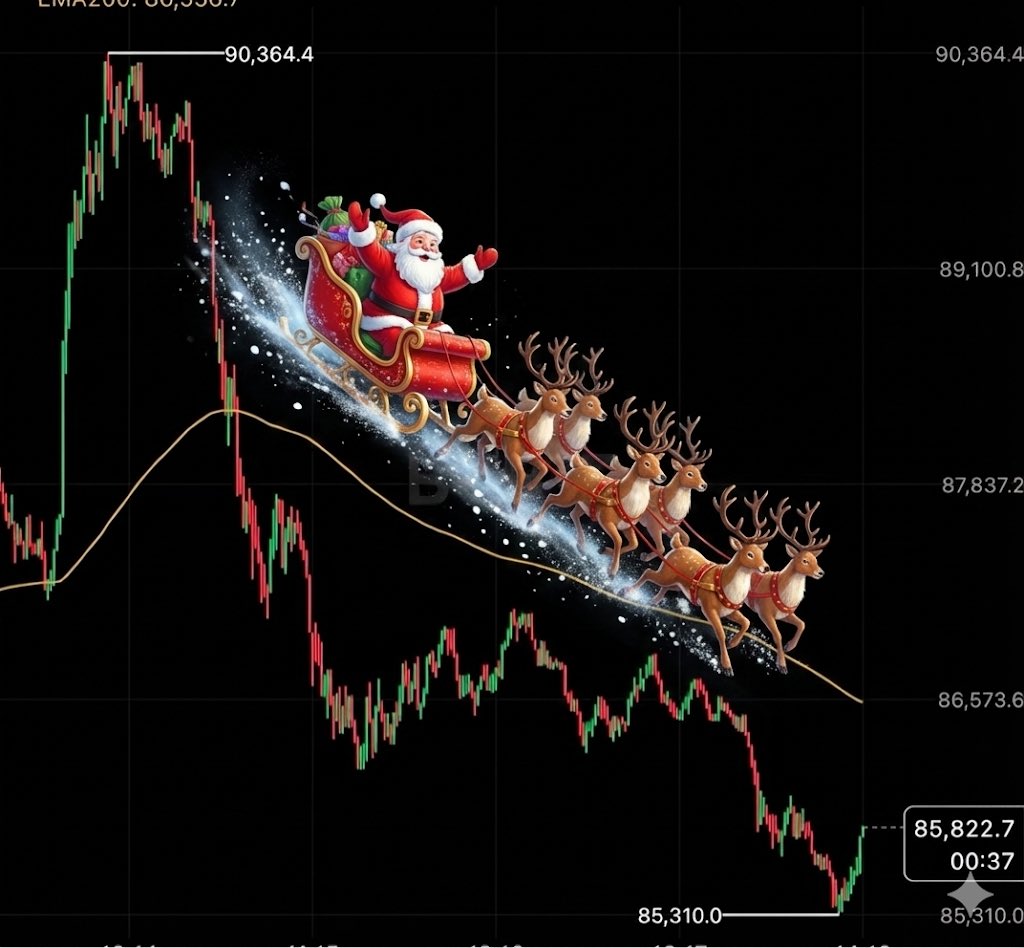 Santa rally they said