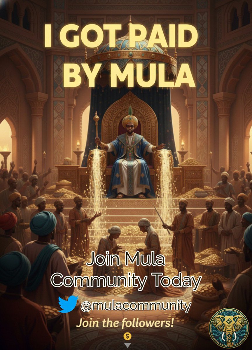 ay0kanmi's tweet image. Thank you, @MulaCommunity 

Y’all check out this community!