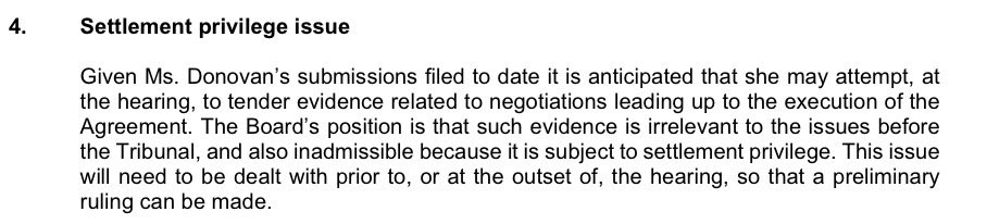 Fit4Duty_Ethics's tweet photo. 7.5 years of them claiming my expressions breach the “inherent purpose” of my resignation agreement, yet they still claim settlement privilege over the comms? The argument has already been beaten. Stay tuned for it to happen again. #wasteofpublicfunds #abuseofprocess https://t.co/mg1gVgHI4p