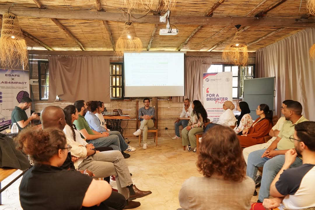 aiforgoodfeshub's tweet photo. @FnfMaroc @AIforGood Learning together. Building together. Acting together.  

#YoungAILeadersFesHub #ESAFExLab4Impact #AIEthics #DigitalRights #YouthAdvocacy #TechWithPurpose https://t.co/OatfASWLKO