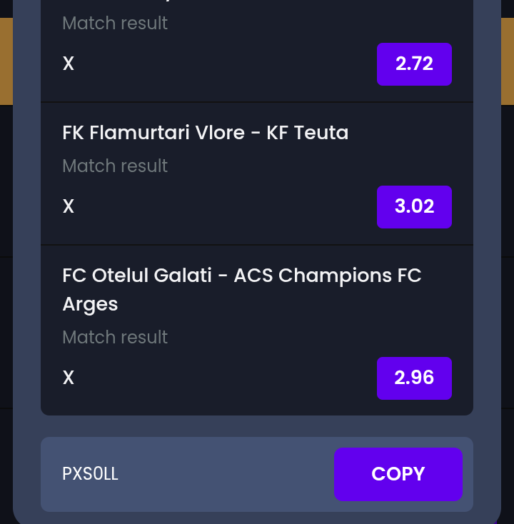 DrawHubTips's tweet photo. 7 FT X on @spadenigeria
Odds - 1630
Code - PXS0LL
Register here - https://t.co/gBdzqlZgsb
Channel - https://t.co/ccHhTYQaua
#putspadeonit
@onGod010
@Ada_Daddyya
@Kingkuti_ https://t.co/7psmxYy7XC