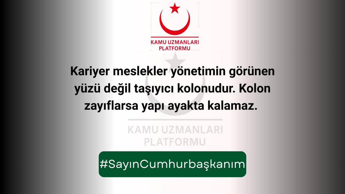Kamu kurumlarında güçlü analiz, güçlü denetim ve doğru uygulama birbirini tamamlar. Bu zincirin her halkası insandır. #SayınCumhurbaşkanım