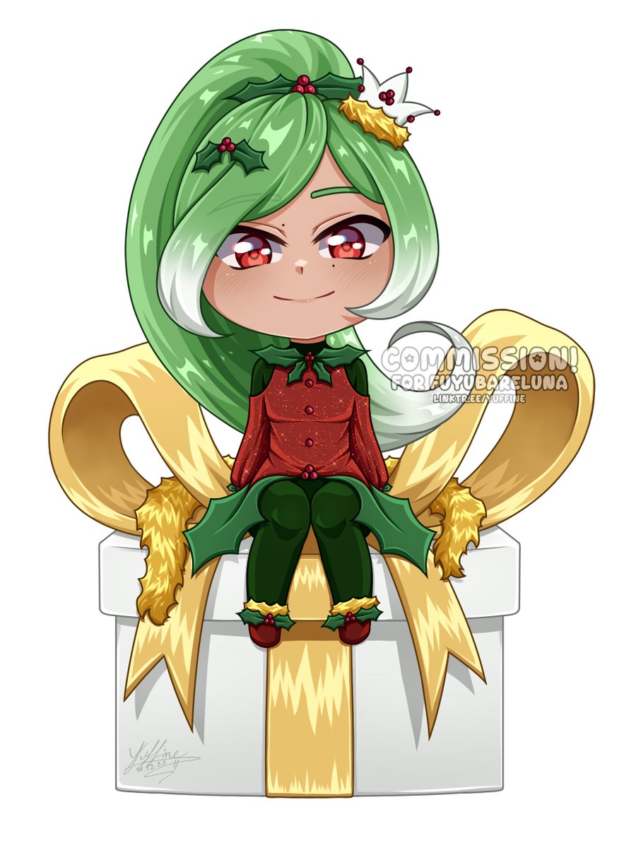 Christmas YCH for <a href="/fuyubareluna/">♦️ふゆ♠️</a>  :3

#VGencomm #VGen