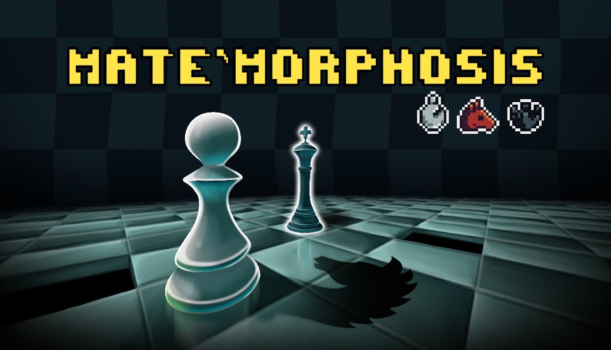 ♟️Mate’Morphosis is coming to Steam on January 9th!
👉Hit that Wishlist button and get ready for the metamorphosis. 
🔗 store.steampowered.com/app/3863030/Ma… 

#MateMorphosis #IndieDev #IndieGames #Chess #Puzzle #ComingSoon #SteamGames