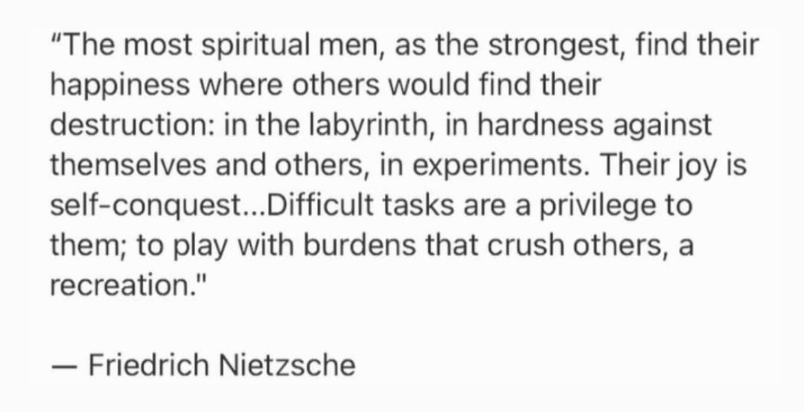 Helios_Movement's tweet photo. Nietzsche was right. 
Ignore this as a man with an IQ above 85 and you'll be profoundly miserable. https://t.co/f5gtbMrO2z