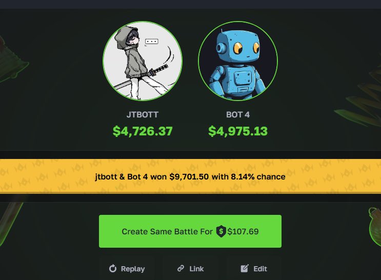 gun_boot's tweet photo. @LuxDropCom  genuinely i’m speechless rn .001 percent into a 8 percent jackpot to win like wtf i turned 50 dollars into 4500😭 https://t.co/wpHaz0ky71