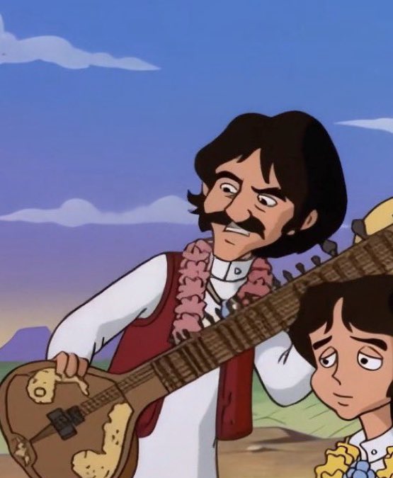 peterlanee's tweet photo. meanwhile in the alternate universe of unofficial animated george harrisons: https://t.co/z0FElkoy0M