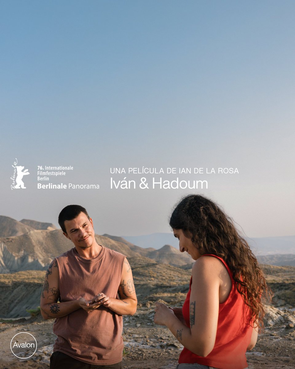 VICFANDRINO's tweet photo. Felicidades a @pecadofilms por la selección de #ivanandhadoum de #iandelarosa en #Panorama #Berlinale2026. Esta coproducción europea cuenta con el apoyo de @CulturaCuenta @culturaand y  @canalsur 
#IvanAndHadoum #IanDeLaRosa #Panorama #Berlinale2026 https://t.co/V0PBuFczd2
