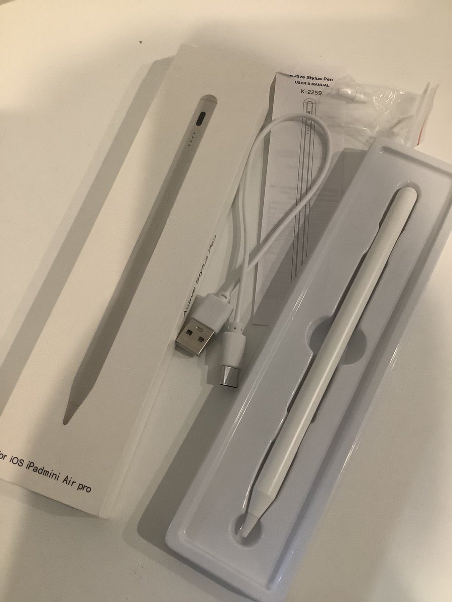 CeaHanhan's tweet photo. #ส่งต่อปากกาทัชกรีน 
- ใช้งานได้กับ iPad ปี 2018 ขึ้นไป
- วางมือบนจอ+แรเงาได้
#ส่งต่อ : 190฿ ส่งฟรี! ✨

#ส่งต่อปากกาไอแพด #ปากกาไอแพด #ปากกาไอแพดมือ2 #ปากกาไอแพดมือสอง #ส่งต่อไอแพด #ไอแพดมือสอง #ไอแพดมือสองราคาถูก #ไอแพดเพื่อการศึกษา #ปากกาstylus #styluspen https://t.co/1WlERKSVGK