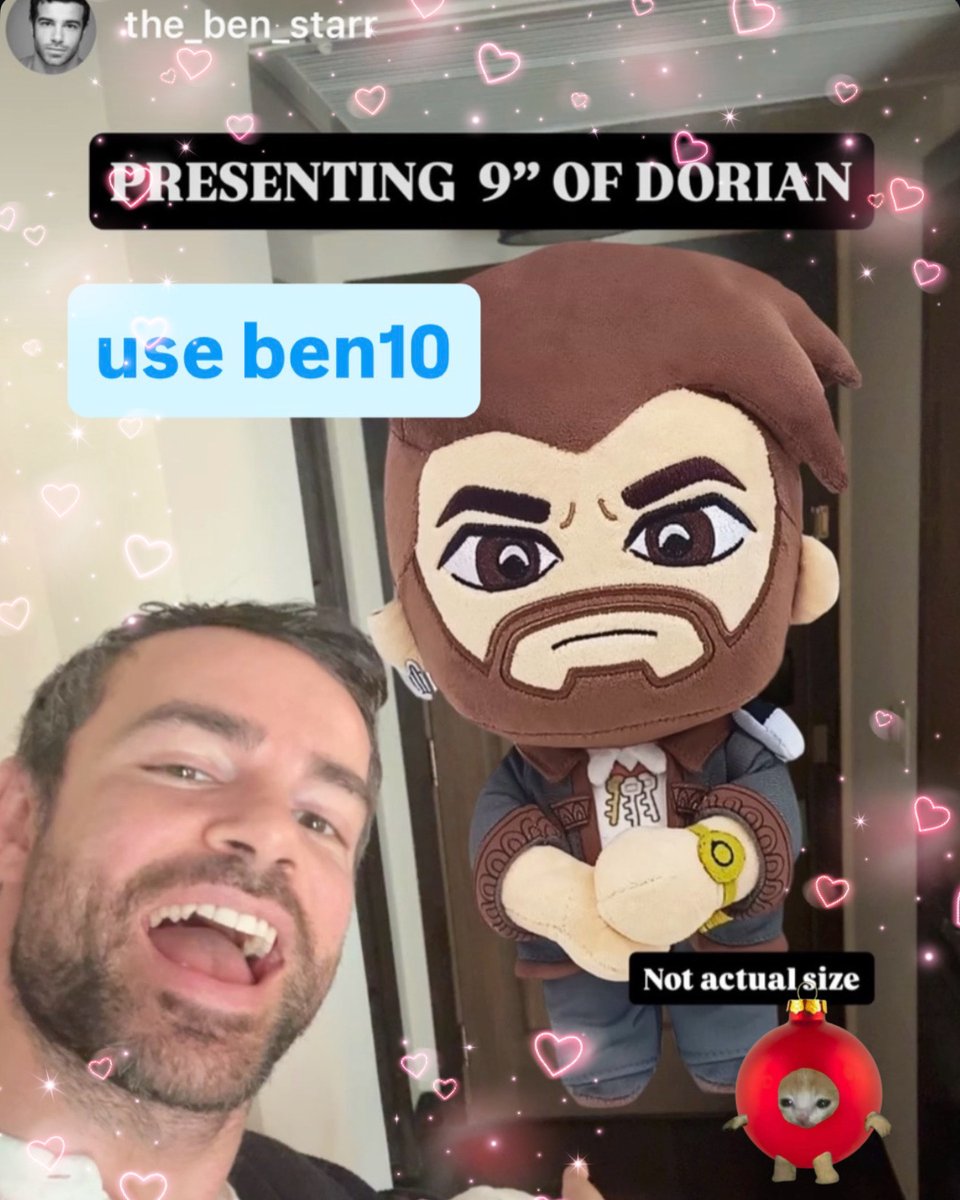DateEverything's tweet photo. Your fave has a code for your fave btw 

Use your fave’s codes for 10% off your @youtooz  Dateable 🎁 https://t.co/Izc3THtPr7

🎁 BEN10 - Dorian Plush
🎁 FELICIA10 - Skylar Plush
🎁 MELA10 - Betty Plush
🎁 CHRISTIAN10 - Hector Plush