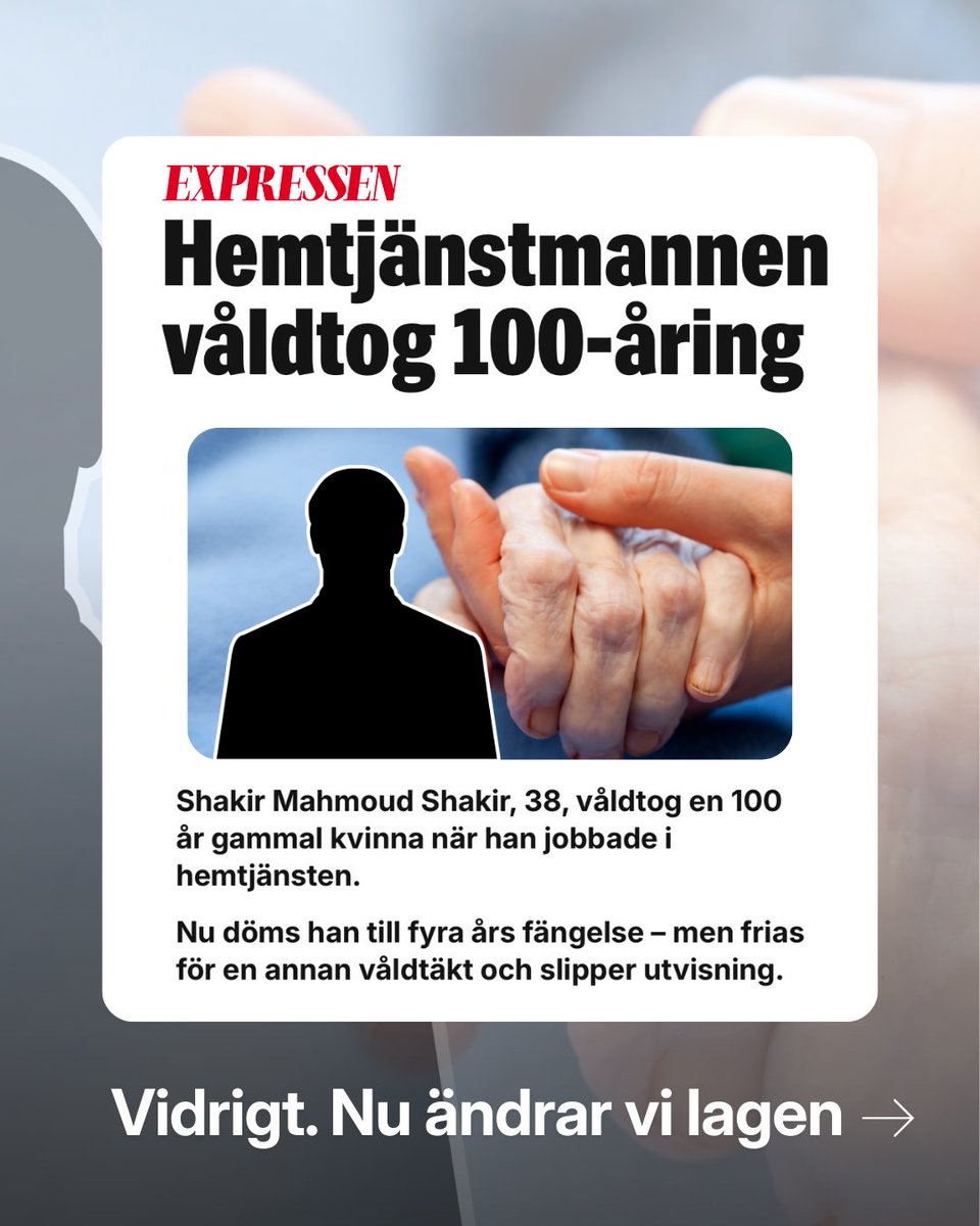 moderaterna's tweet image. Kriminella ska inte kunna jobba i äldreomsorgen.🧵