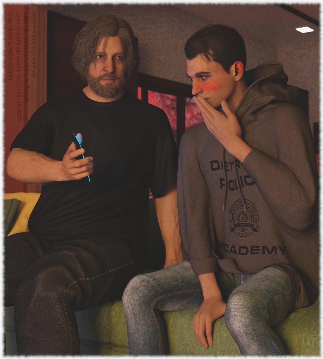 Connor-sent-by-CyberLife tweet media