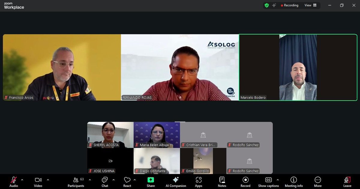 Nuestro socio fundador, Marcelo Bodero, participó como panelista en el Webinar de Lanzamiento de los Premios Excelencia Logística 2026, organizado por <a href="/AsologEcuador/">ASOLOG</a> y el Clúster Logístico.

✅Se compartieron los principales avances y desafíos del sector logístico y empresarial.