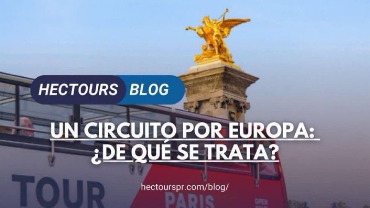 HectoursPR's tweet image. ¿Tienes dudas sobre lo que es un viaje en circuito? 🤔 ¡Pues hemos contestamos las dudas más comunes sobre lo que es! ✈️ ¡Dale un vistazo a nuestro HECTOURS BLOG! 👇 hectourspr.com/un-circuito-po…