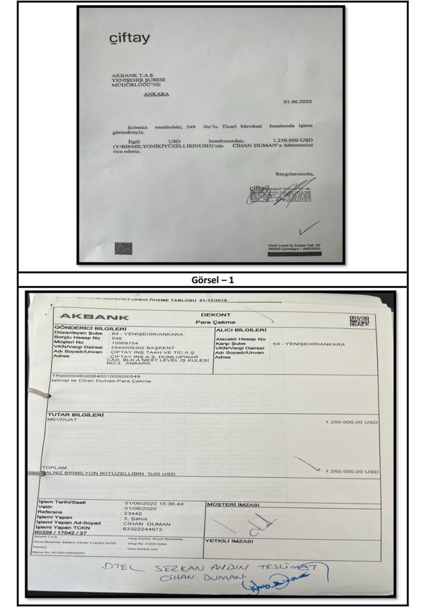 Rüşvetin belgesi olur mu demeyin, OLUYOR İŞTE 👇

İmamoğlu Çıkar Amaçlı Suç Örgütü'nden.... 1 Haziran 2020: "Kreş yaptırma" söylemi ile şüpheli Aykut Erdoğdu şüpheli  Serkan Aydın'dan 1 milyon 250 bin dolar alıyor.

#KreşKılıfıylaRüşvet