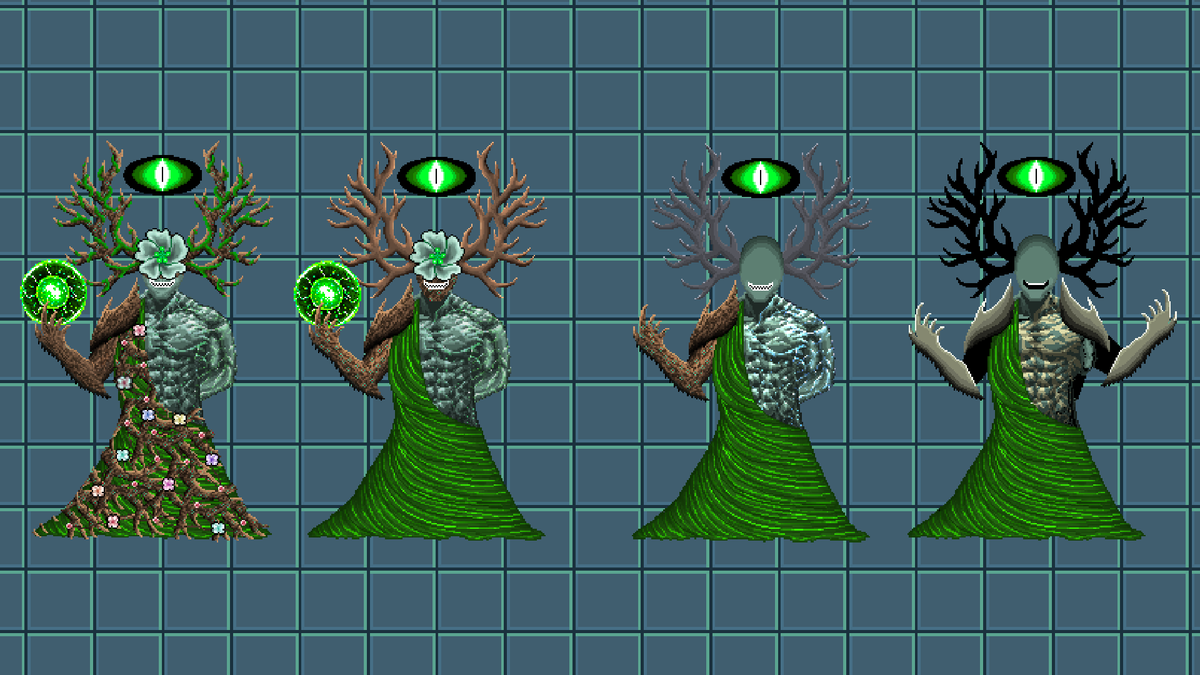 Mer1053879's tweet photo. God of the Forest | 1, 2, 3, 4 ?
#art #games #gamedev #rpgmaker #RPGMAKERWITH #pixelart #AVEMAX🫡🦧 https://t.co/gFNWuKmh7D