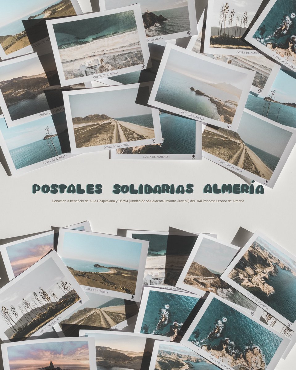 adrisanchezr_'s tweet image. POSTALES SOLIDARIAS ALMERÍA 

Podrás encontrarlas en la tienda paseo79 y todo el dinero recaudado será destinado íntegramente a la Donación a beneficio del Aula Hospitalaria y Usmij del Materno Infantil Princesa Leonor de Almería, para la compra de material escolar.

Gracias❤️🤍