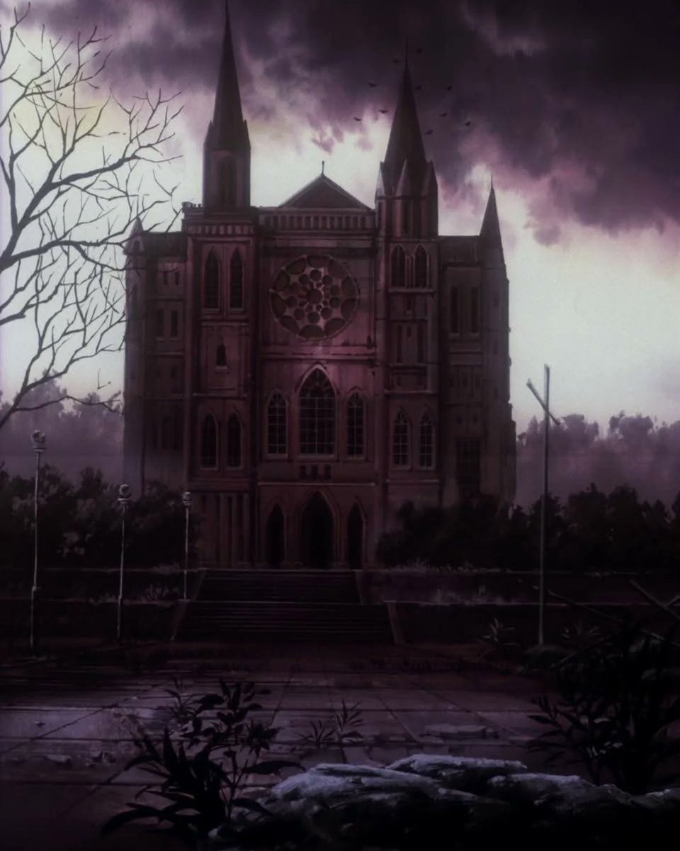 Y2KKAIN's tweet image. The gothic cathedral of fallen angels in Cowboy Bebop.