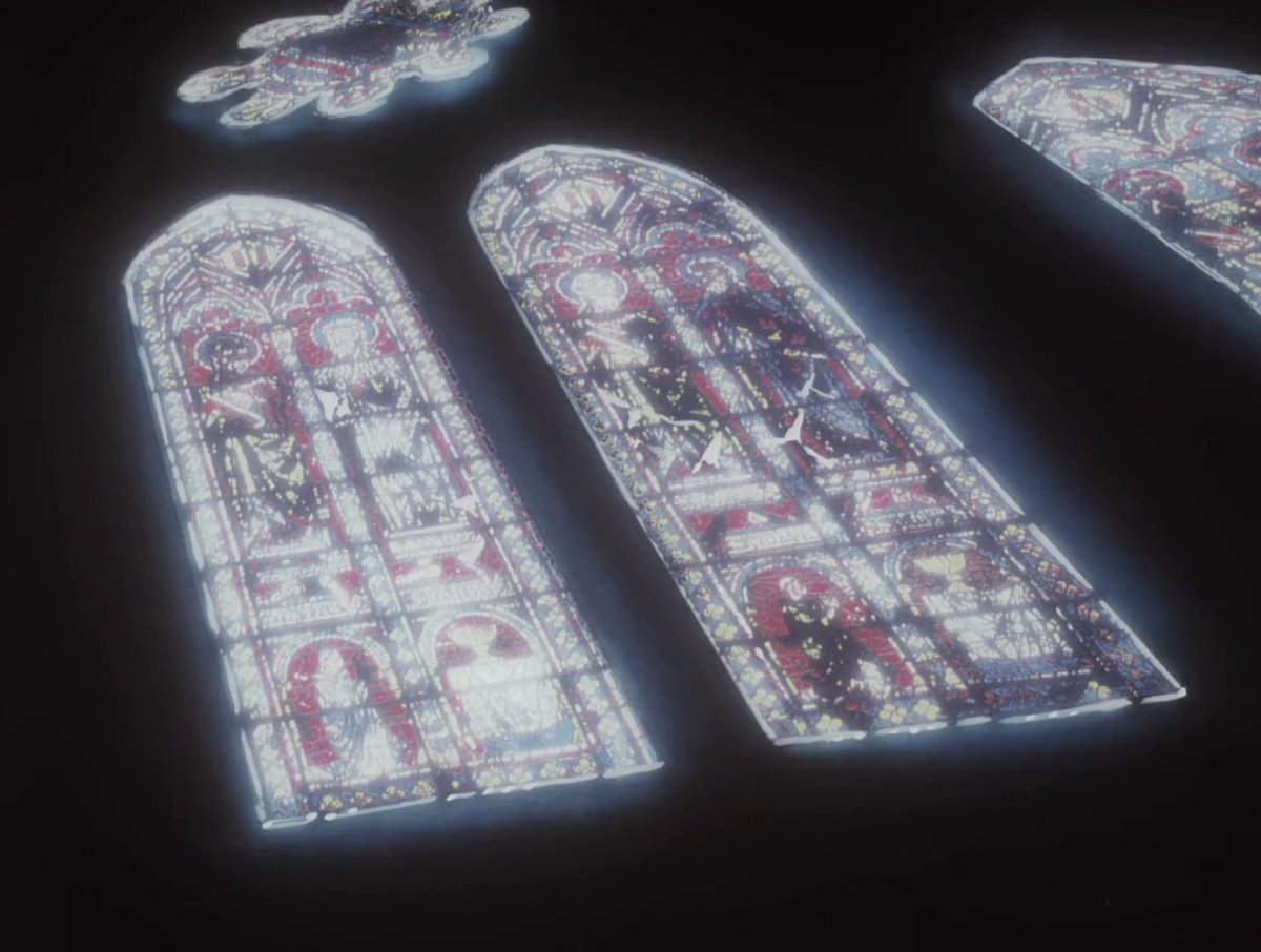 Y2KKAIN's tweet image. The gothic cathedral of fallen angels in Cowboy Bebop.