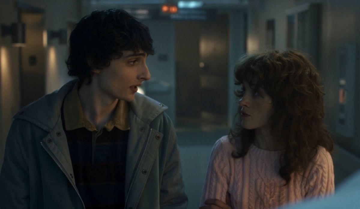 nancelumax's tweet image. mike now being taller than nancy 😭