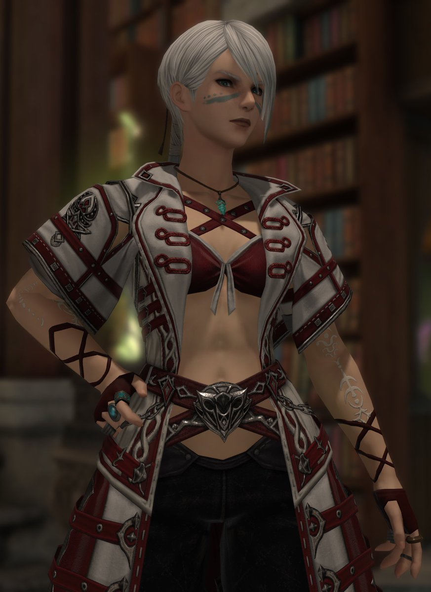 Absolutely loving the glam changes in FFXIV. As a non-modder, it's genuinely made the game feel more livelier again to see people's creativity when putting sets together.

Also m'am, you really have no business looking this good... 🥵