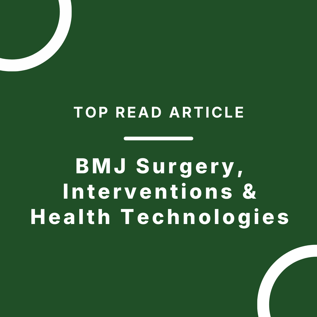 SurgeryBMJ's tweet photo. The articles our community returned to most in 2025 are now available to revisit. You can read one of our top pieces here: https://t.co/zRhxt6XZN0 https://t.co/rXnBj05uXX