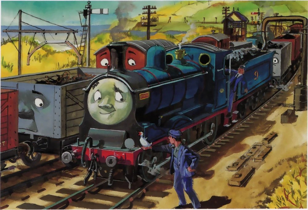 boco_boi's tweet photo. I think Thomas fans should consider actual story significance above aesthetics specifically talking about Donald and Douglas but I'm sure there are other examples
Yes cool you prefer their Black livery but blue is the climax of their story and a representation of how far they got https://t.co/If8poT9kBp