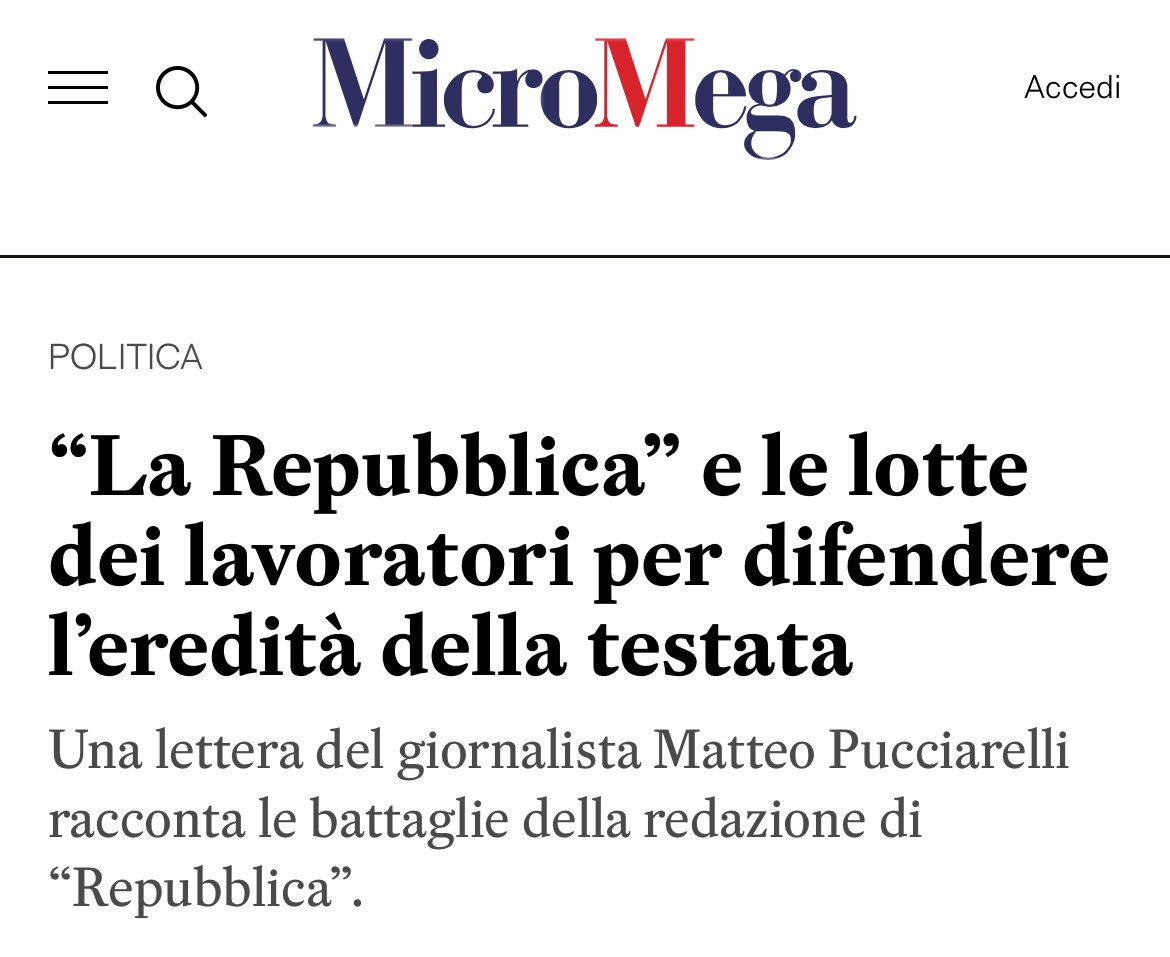 Matteo Pucciarelli tweet media