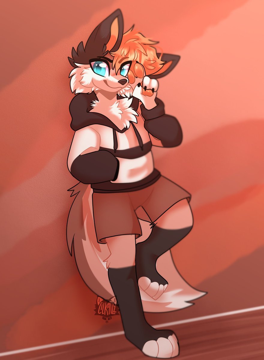 FinchIsCute's tweet photo. Confidence, but make it fluffy~

🎨: @lilkatzz 

#FurryArt #Furry https://t.co/ayK7hMbSzW