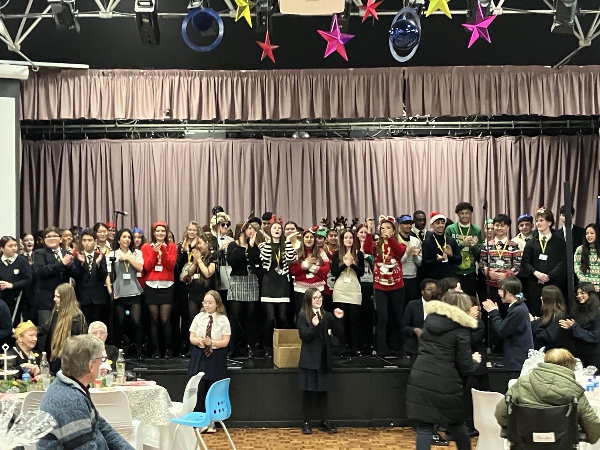 Another amazing Christmas Community Afternoon Tea hosted by our fabulous Sixth Form students! What a lovely way to end our year! Thank you to our guests. Have a very merry Christmas 🎄