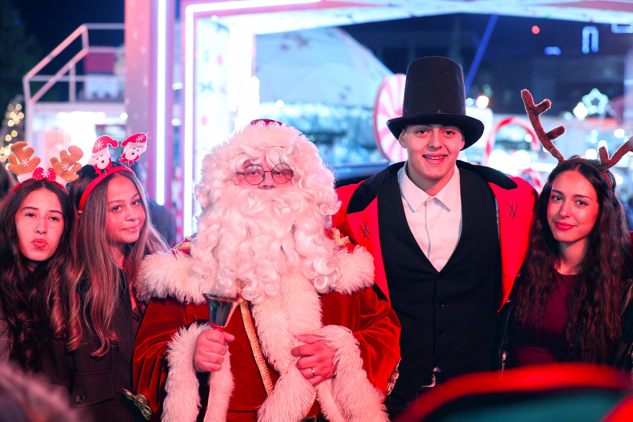 من الاحتفالات بعيد الميلاد المجيد في عمّان. تصوير أمير خليفه #بترا 