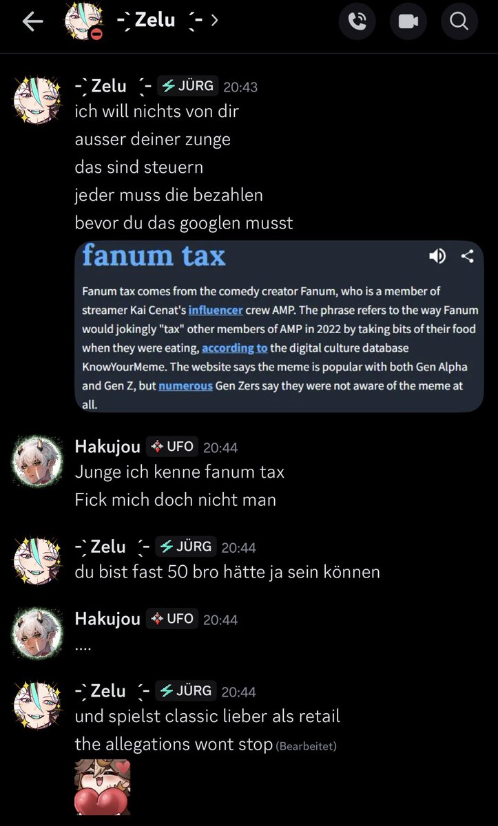 Boa, <a href="/Zelu_Melu/">Zelu | Möwen Rebrand 2026</a> ist so ein kranker und frecher Hund