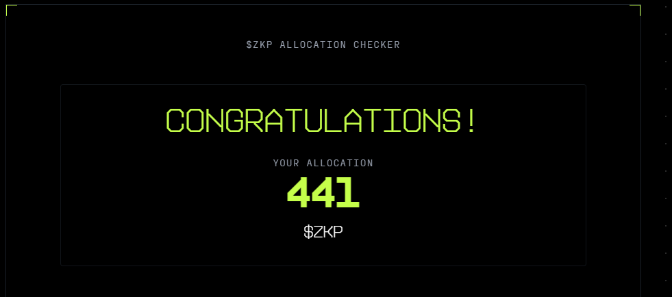 🚨 zkPass $ZKP Airdrop Allocation Checker is LIVE!

🔗 Check allocation: airdrop-zkpass.com

✅ Important Details

• Distribution starts: Dec 19, 2025 @ 12 PM UTC
• Chain: Ethereum
• No Vesting &amp; Lockup Period 
• 100% liquid at delivery

👉 Connect your wallet and submit