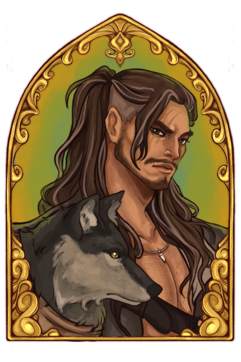 I LOVE Kattigan. Thank you <a href="/robbiedaymond/">Robbie Daymond</a> for this amazing character. Cant wait to get to learn more about him. 

#criticalrole #criticalrolefanart #kattigan