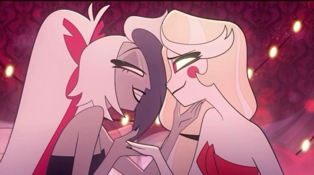 𝘞𝘦 𝘢𝘭𝘳𝘦𝘢𝘥𝘺 𝘧𝘰𝘶𝘯𝘥 𝘭𝘰𝘷𝘦 𝘪𝘯 𝘏𝘦𝘭𝘭, 𝘵𝘩𝘦 𝘳𝘦𝘴𝘵 𝘪𝘴 𝘦𝘢𝘴𝘺, 𝘣𝘢𝘣𝘺💞✨ #chaggie #hazbinhotel