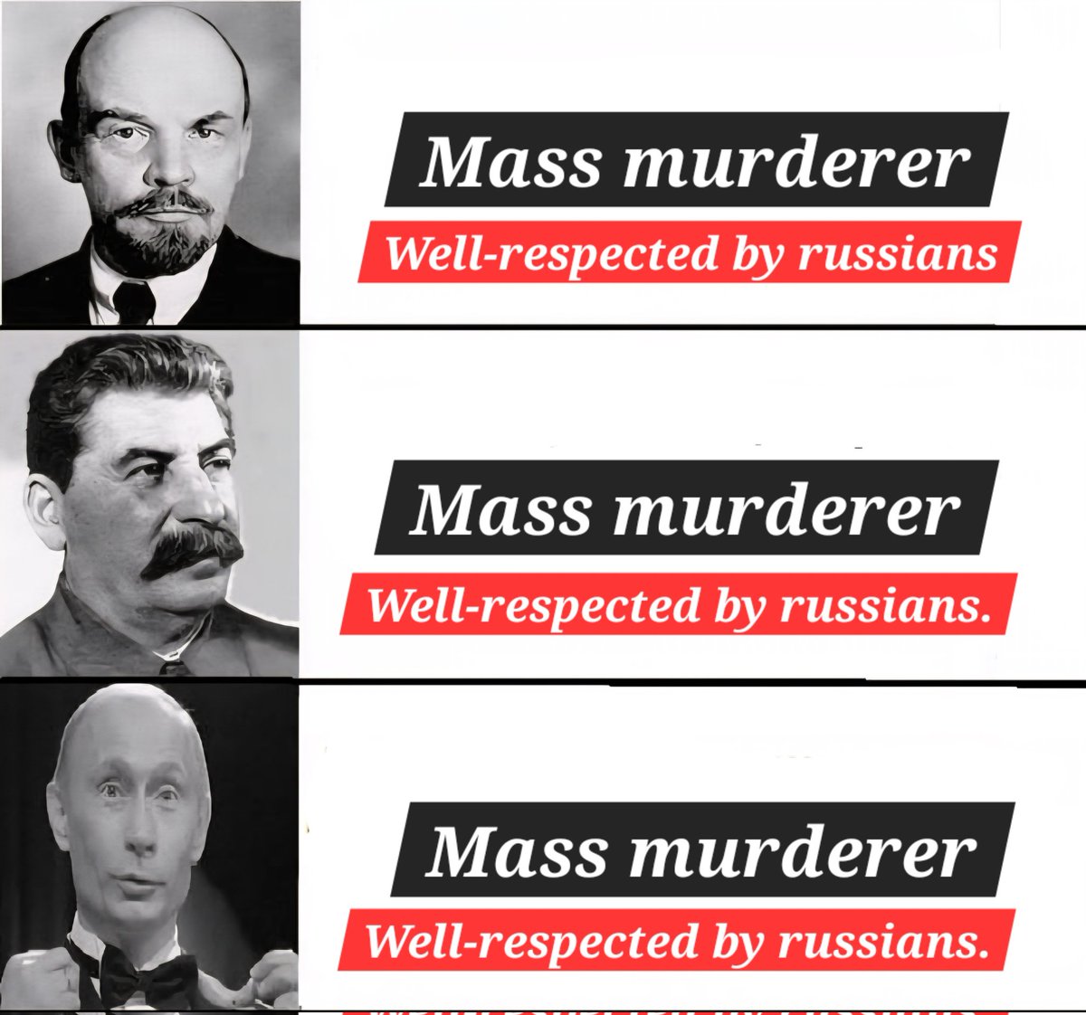 NAFOvoyager's tweet image. russians have glorified killers for generations — that’s a fact.

Today, they march to die in Ukraine, seeing it as an honor.

This war is driven by those who celebrate violence — that’s a fact too.