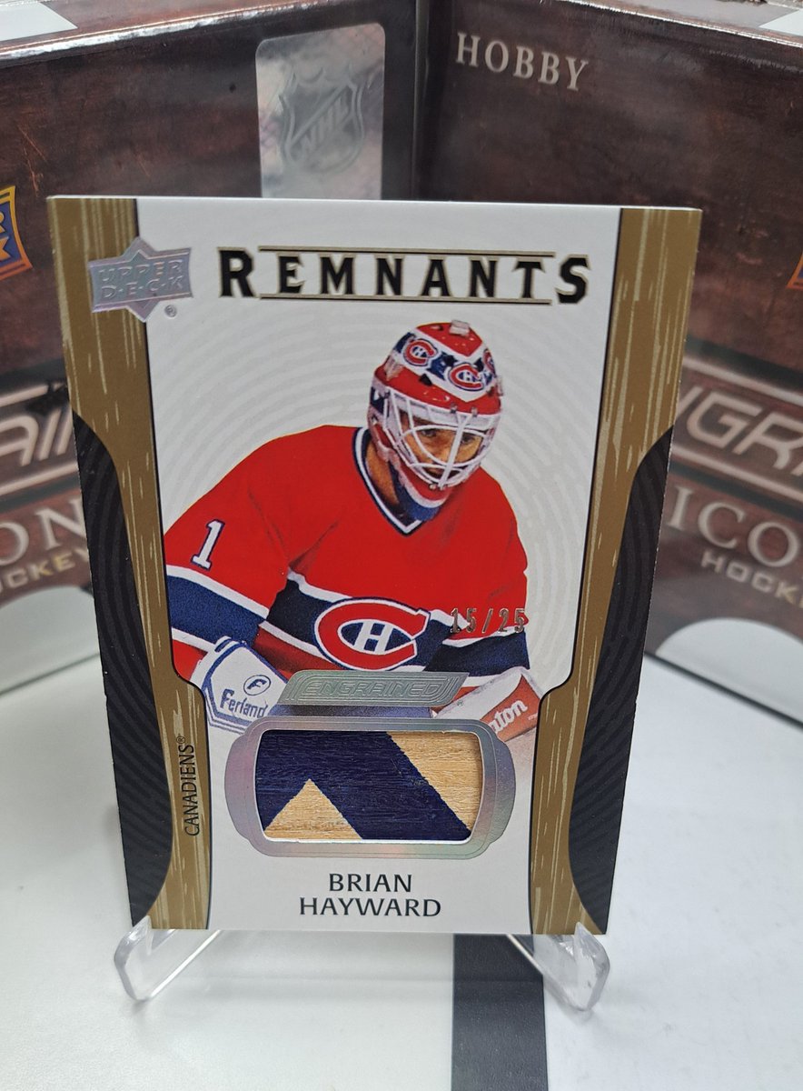 RedNailsII's tweet image. Some  @UpperDeckSports 2024/25 Engrained Icons release day pulls. @CardPurchaser