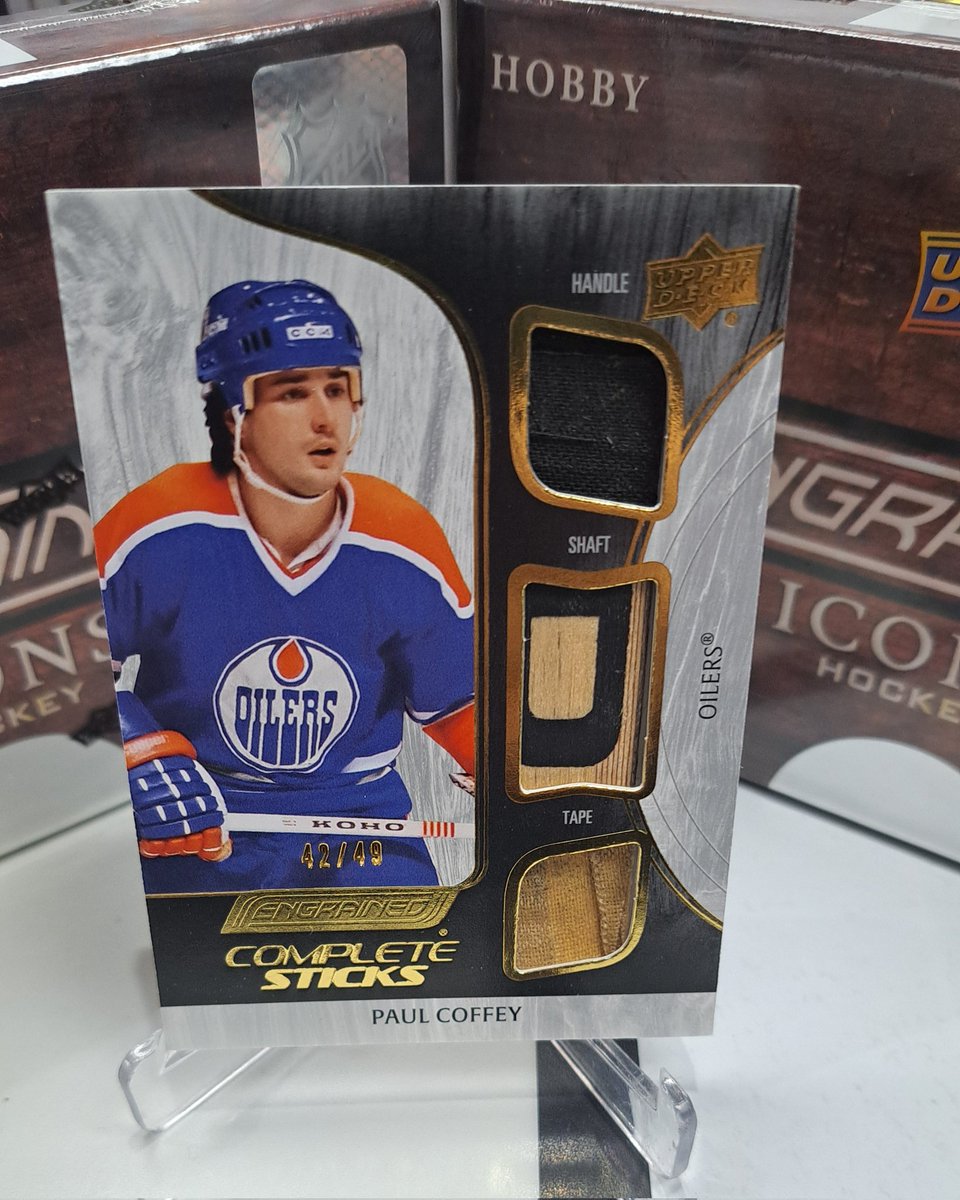 RedNailsII's tweet image. Some  @UpperDeckSports 2024/25 Engrained Icons release day pulls. @CardPurchaser