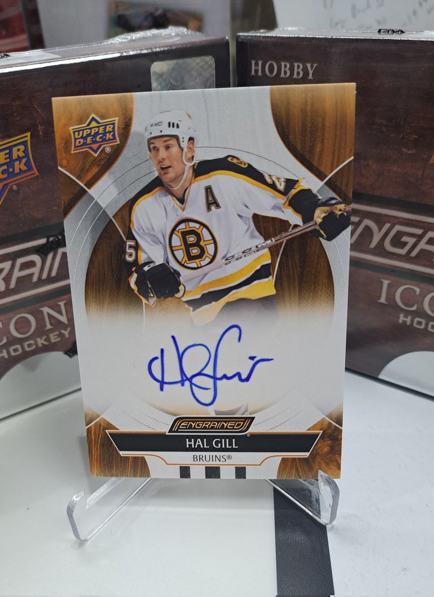 RedNailsII's tweet image. Some  @UpperDeckSports 2024/25 Engrained Icons release day pulls. @CardPurchaser