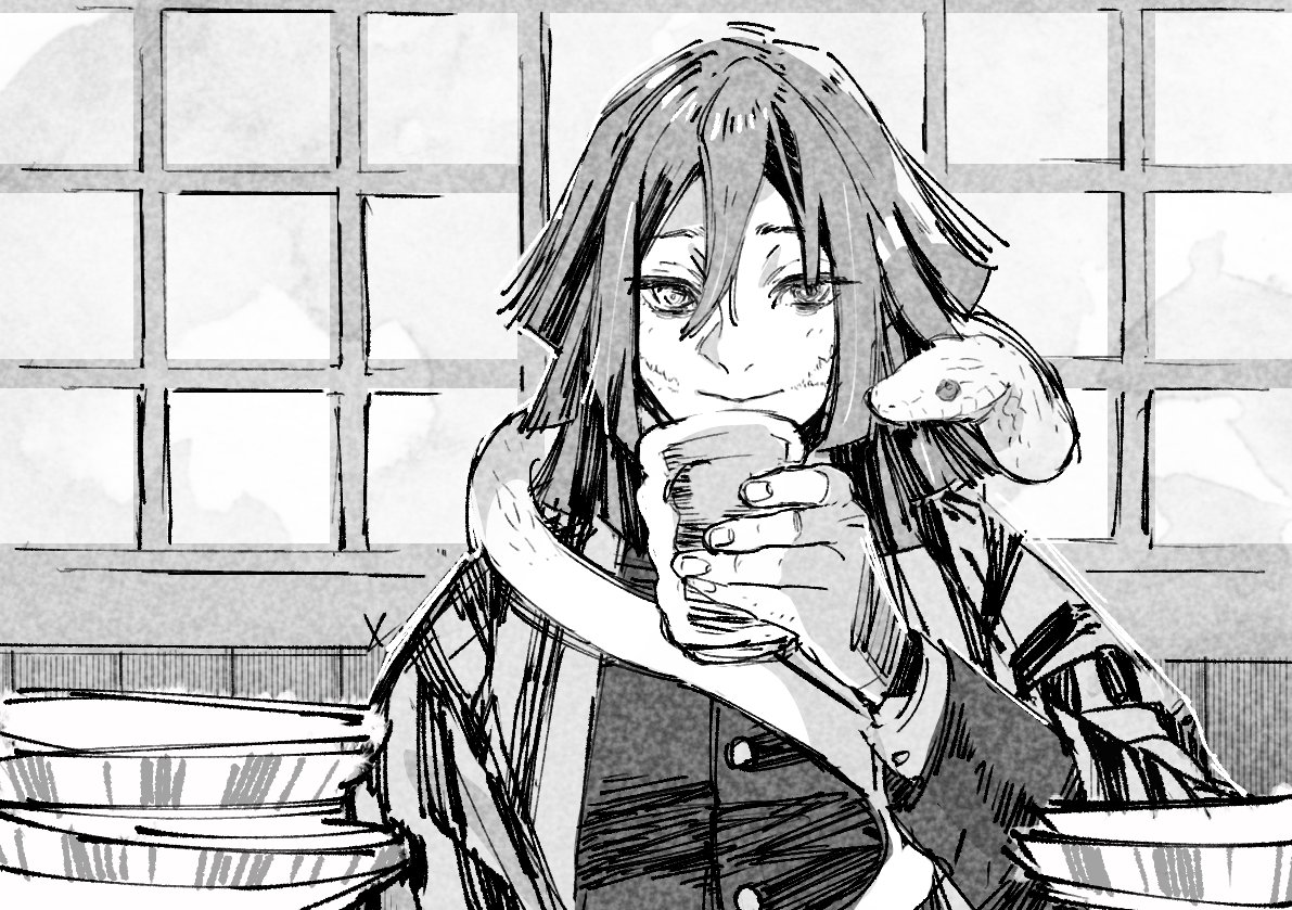 「伊黒さんと食べるご飯が一番美味しいの」